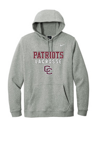 CC Girls Club Fleece Hoody Grey