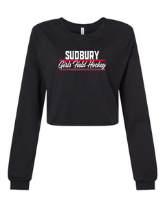 Sudbury Girls FH Cropped Long Sleeve T-shirt