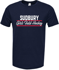 Sudbury FH Short Sleeve T-Shirt Navy (Youth and Adult)