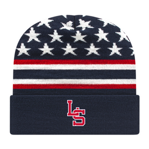 LS Hockey Stars and Stripes Beanie