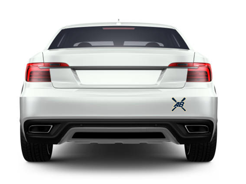 AB Alpine Car Magnet