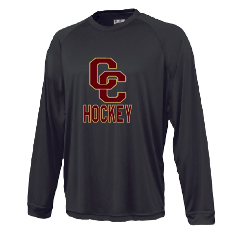 CC Hockey Performance Long Sleeve (White, Black, Grey)