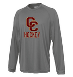 CC Hockey Performance Long Sleeve (White, Black, Grey)